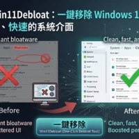Win11Debloat 教學：一鍵移除 Windows 11 內建廣告與臃腫軟體